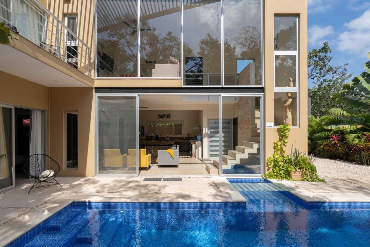 Tulum Private Modern Villa-Pool Beds-Ac-Internet-Parking-Grill Dış mekan fotoğraf