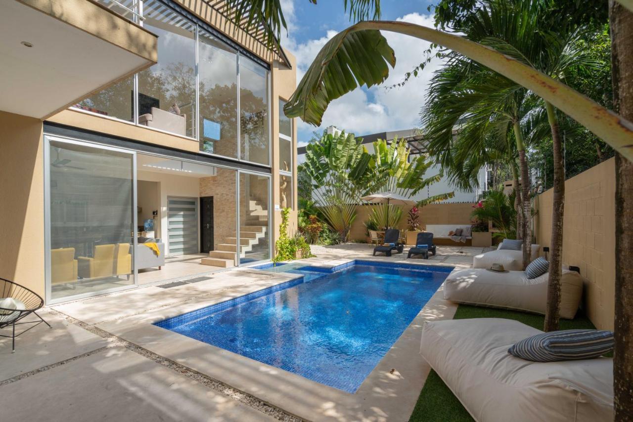 Tulum Private Modern Villa-Pool Beds-Ac-Internet-Parking-Grill Dış mekan fotoğraf