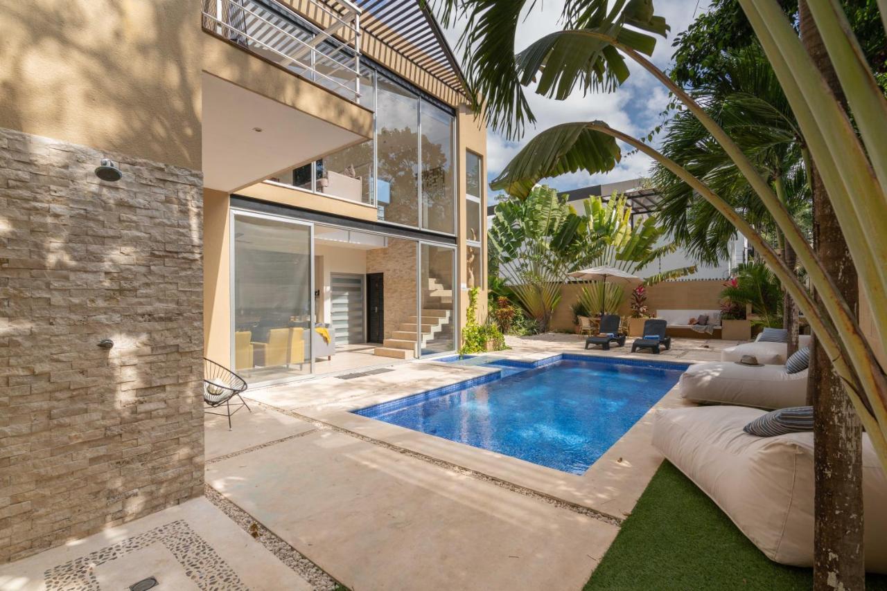 Tulum Private Modern Villa-Pool Beds-Ac-Internet-Parking-Grill Dış mekan fotoğraf