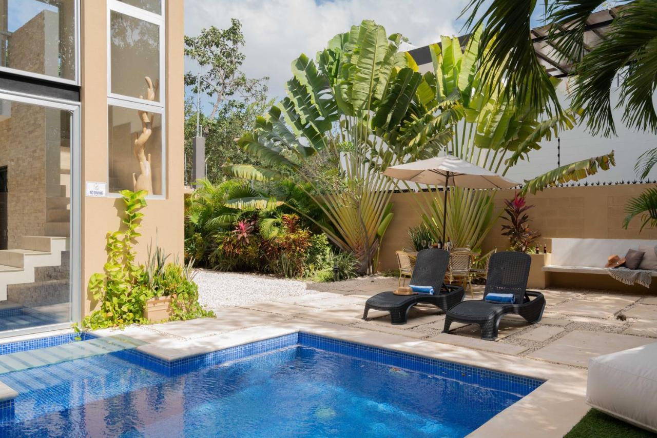 Tulum Private Modern Villa-Pool Beds-Ac-Internet-Parking-Grill Dış mekan fotoğraf