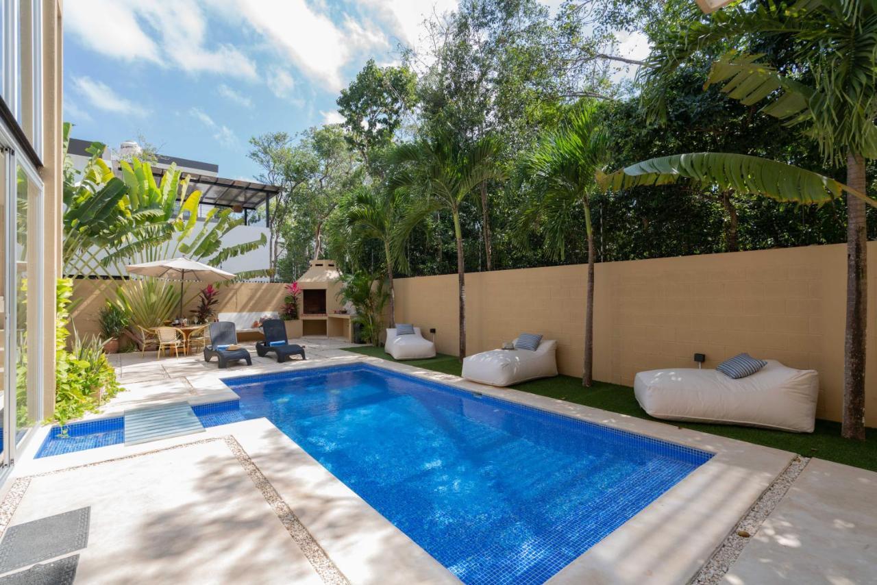Tulum Private Modern Villa-Pool Beds-Ac-Internet-Parking-Grill Dış mekan fotoğraf